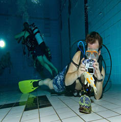 praktijkdeel cursus onderwaterfotografie door jan azier